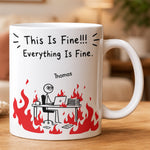 Funny-Bulk-Gifts-For-Coworker,-Boss,-Selfgift-This-Is-Fine!-Everything-Is-Fine-Personalized-Mug
