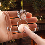 Funny-Custom-Face-3D-Squishy-Butt-For-Coworker,-Boss,-Friends,-Family-Personalized-Ornament-3