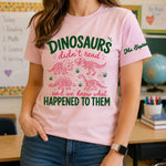 Funny-Dinosaurs-Didn'T-Read-Personalized-Shirt-1