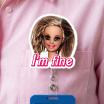Funny-Doll-Badge-Reel-For-Nurse,-Coworker-Gift,-Sarcastic-Personalized-Acrylic-Badge-Reel-2