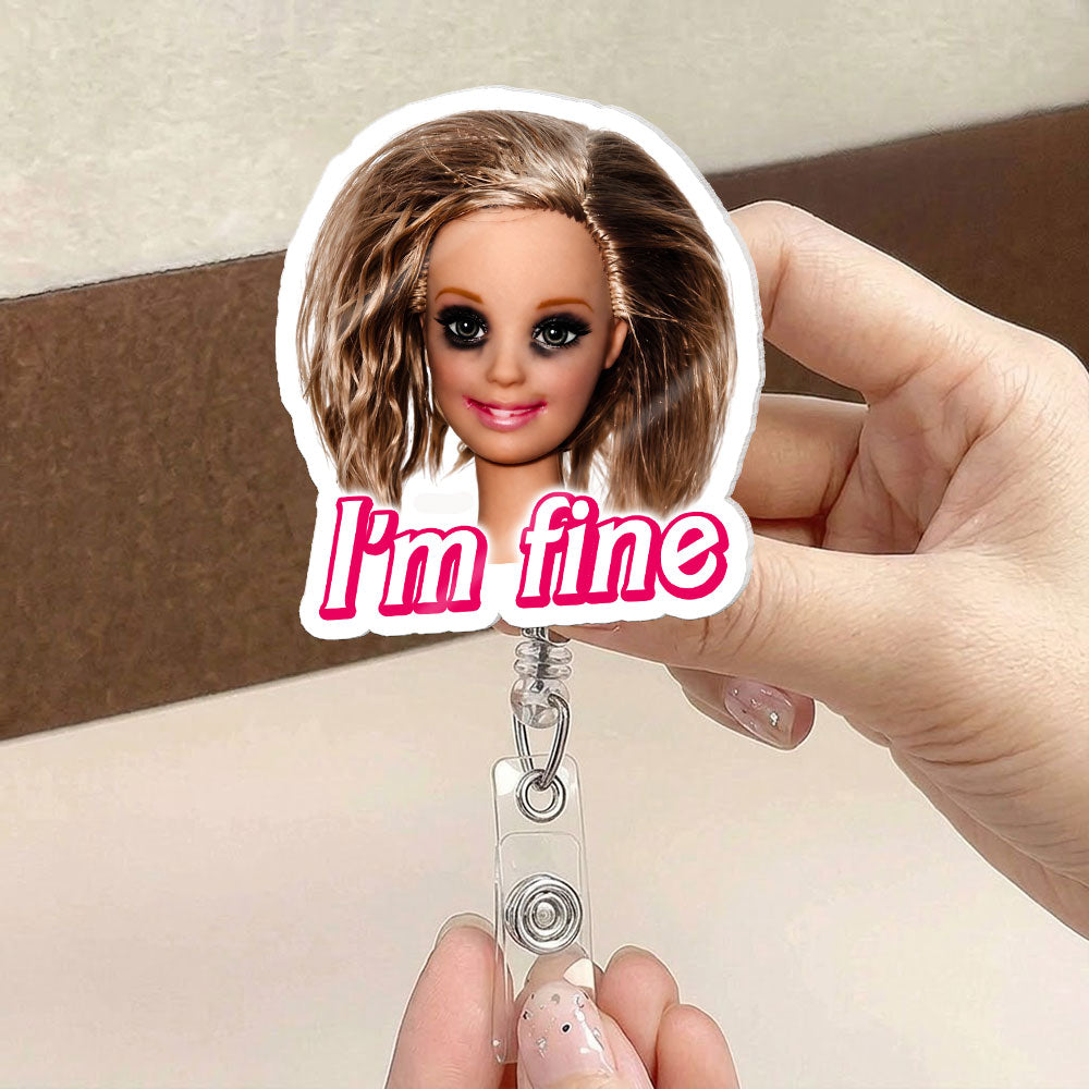 Funny-Doll-Badge-Reel-For-Nurse,-Coworker-Gift,-Sarcastic-Personalized-Acrylic-Badge-Reel-4