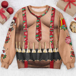 Funny-Drinks-Christmas-Sweatshirt,-3D-Muscle-Santa-Fake-Ugly-Xmas-Sweater,-Drinks-Belt-Holiday-Pullover-Personalized-Sweater-10