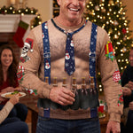 Funny-Drinks-Christmas-Sweatshirt,-3D-Muscle-Santa-Fake-Ugly-Xmas-Sweater,-Drinks-Belt-Holiday-Pullover-Personalized-Sweater-7