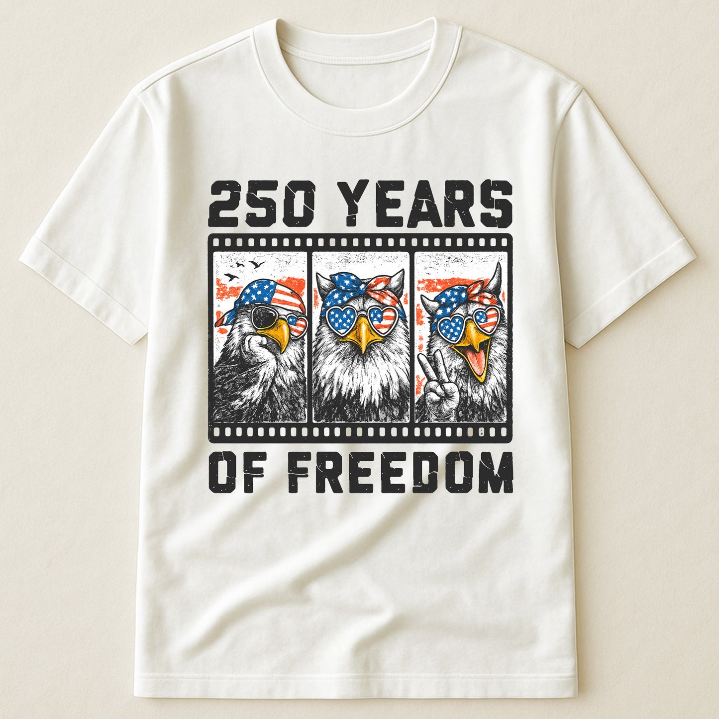 Funny-Eagel-250-Years-Happy-Shirt-1
