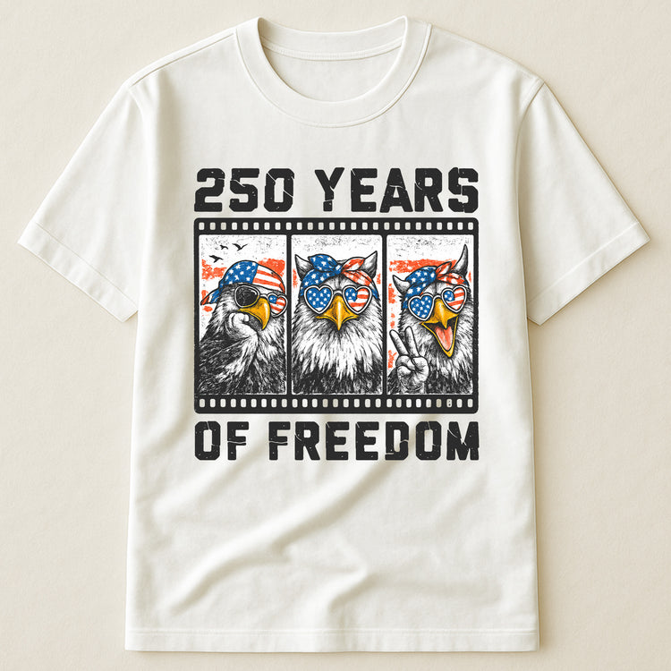 Funny-Eagel-250-Years-Happy-Shirt-1