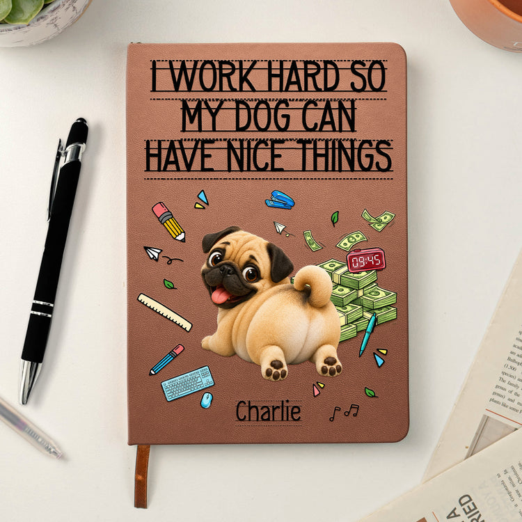Funny-Gift-For-Dog-Lover-Coworkers-Working-Hard-For-Their-Dogs-Personalized-Journal-1