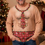 Funny-Hairy-Chest-Ugly-Christmas-Sweater,-Santa-Underwear-Xmas-Sweatshirt,-Gift-For-Men-Personalized-Sweater-4