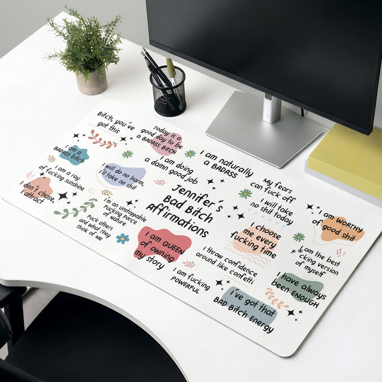 Funny-Large-Desk-Mat-Bad-BTch-Affirmations-For-Coworkers,-Friends,-Self-Gift-Personalized-Desk-Mat-1