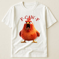 Funny Shirt - Humorous Crow F-Caw-F - Personalized Shirt