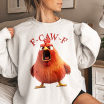 Funny Shirt - Humorous Crow F-Caw-F - Personalized Shirt