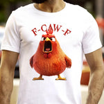 Funny Mug & Shirt - Humorous Crow F-Caw-F - For Coworkers, Friends - Custom Gift Set