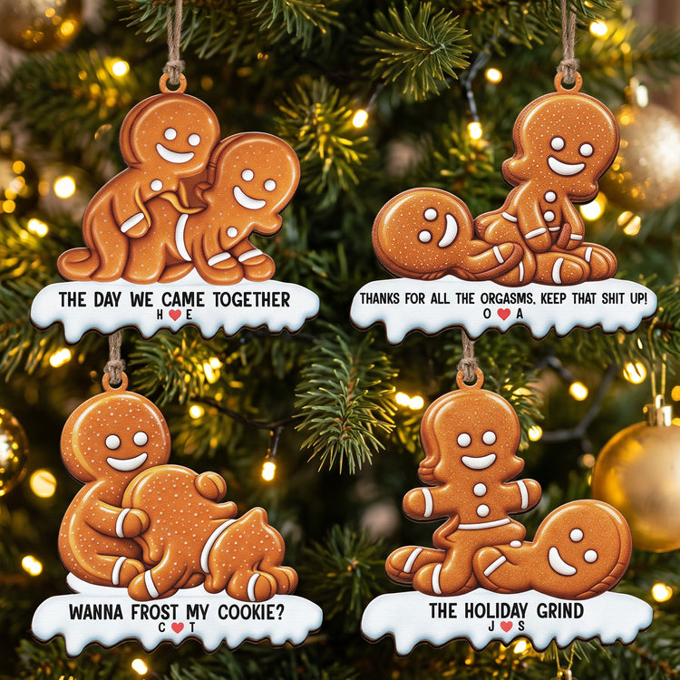 Funny-Naughty-Gingerbread-Couples-Christmas-Silly-Gifts-Personalized-Ornament2