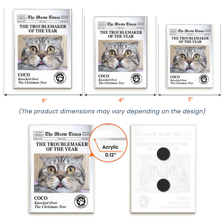 Funny-Pet-The-Trouble-Maker-Of-The-Year,-For-Dog-Lovers,-Cat-Lovers-Personalized-Magnet-6