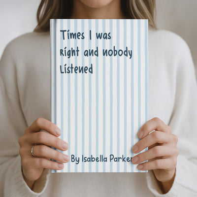 Funny Sarcastic Notebook - Coworker Gag Gifts, White Elephant, Exchange Gifts - Personalized Journal