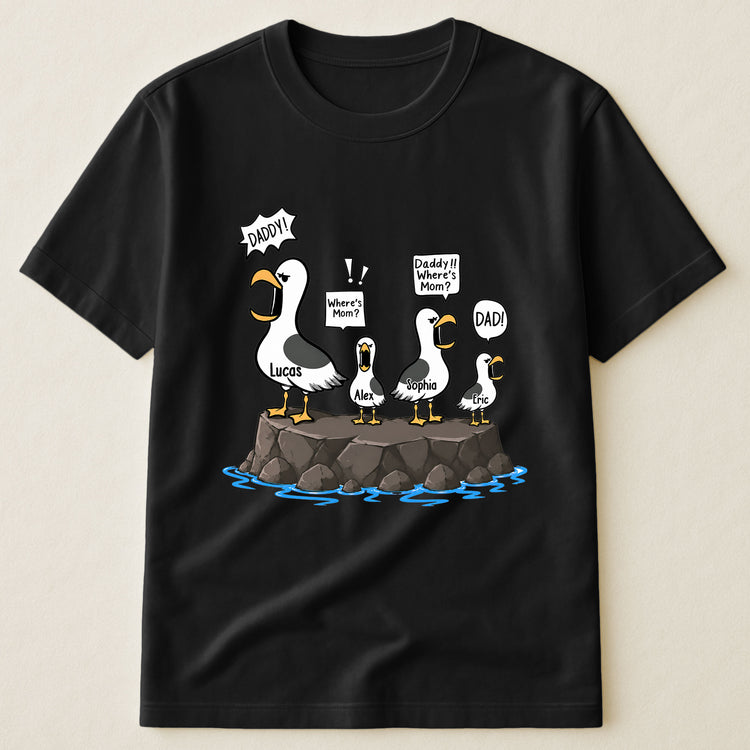 Funny-Seagull-Dad,-Where-Is-Mom-Personalized-Shirt-1