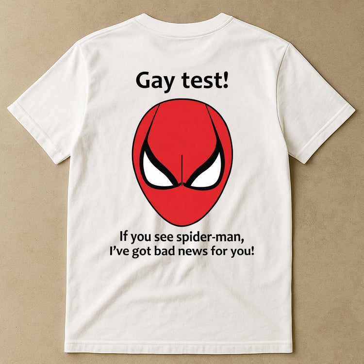 Funny-Shirt-Gay-Test--Airport-Gag-Exchange-Funny-T-Shirt,-White-Elephant-Party-Personalized-Shirt-3