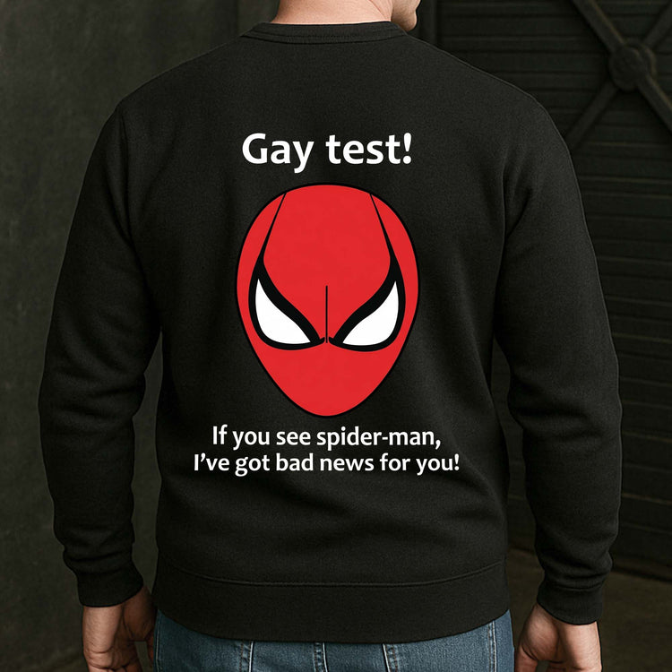 Funny-Shirt-Gay-Test--Airport-Gag-Exchange-Funny-T-Shirt,-White-Elephant-Party-Personalized-Shirt-5