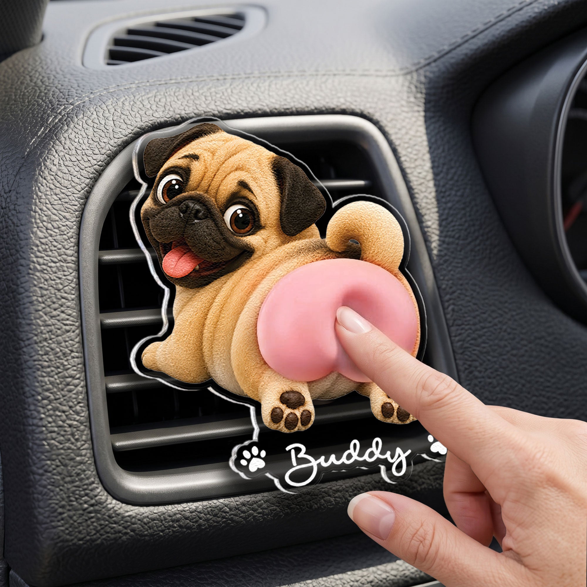 Funny-Squishy-Big-Butt-Gift-For-Dog-Lover-Personalized-Car-Vent-Clip-2
