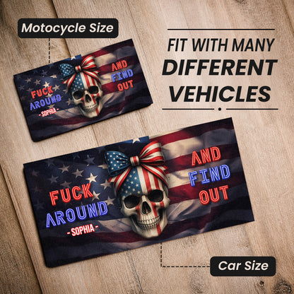 Fvck Around And Find Out - Custom License Plate