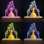 Princess Castle Night Light - Personalized LED Light