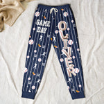 Game Day Baseball Pants Custom Name For Boy, Girl, Family - Personalized Lounge Pants