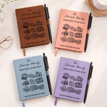 Game-Night-Score-Book-Custom-Family-Name,-Note-With-Pen-Personalized-Journal-2