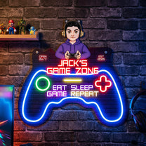 Game_Zone_Decor_Personalized_Metal_Sign_2