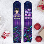 Gamer Do Not Disturb - Personalized Crew Socks