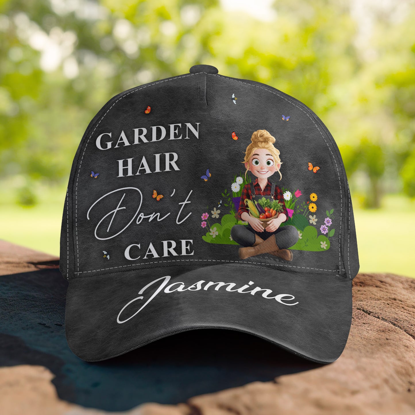 Garden Hair Don't Care - Personalized Classic Cap