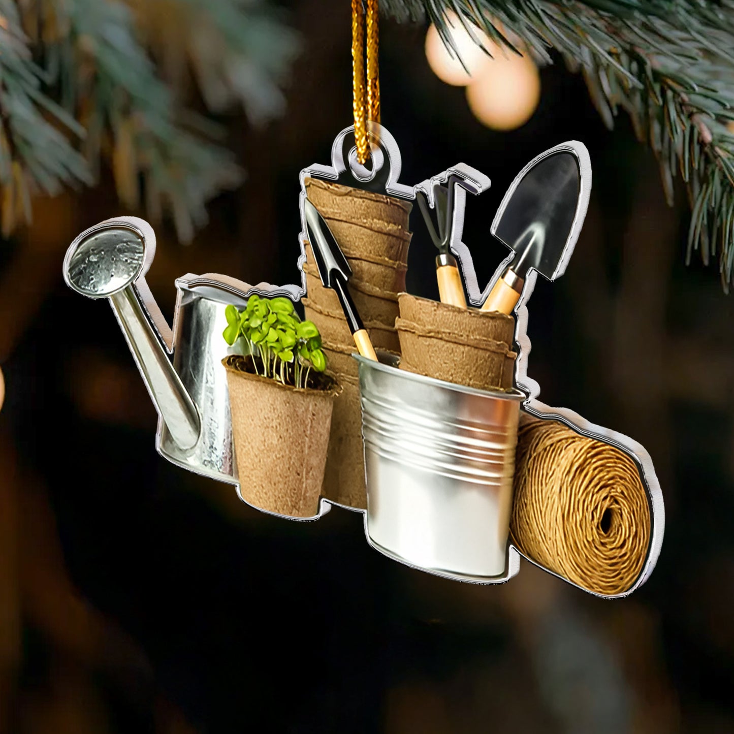 Garden Tool 2D Flat - Acrylic Ornament