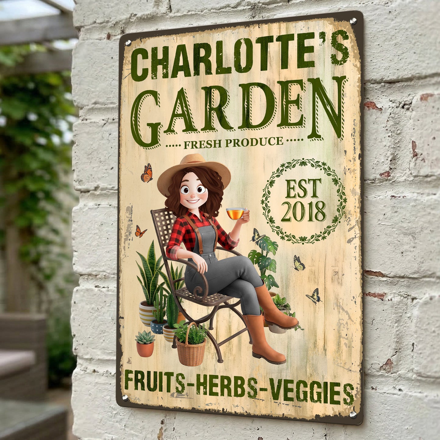 Garden_Herbs_And_Veggie_Best_Decor_Sign_Personalized_Metal_Sign_2