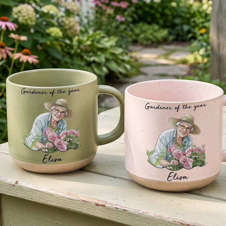 Gardener-Of-The-Year-Custom-Photo-Watercolor-Style-Personalized-Mug-2