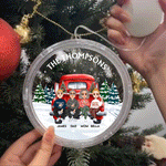 Gathering Around Family - Personalized LED Pendant Light