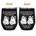 Ghost Friends - Personalized Wine Tumbler