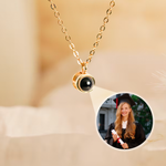 Gift For Daughter - Personalized Photo Projection Necklace