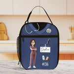 Gift For Nurse CNA RN LPN Nursing Student School Nurse - Personalized Lunch Bag