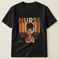 Gift For Nurse - Nurse Life Healthcare Worker Custom Title - Personalized Shirt