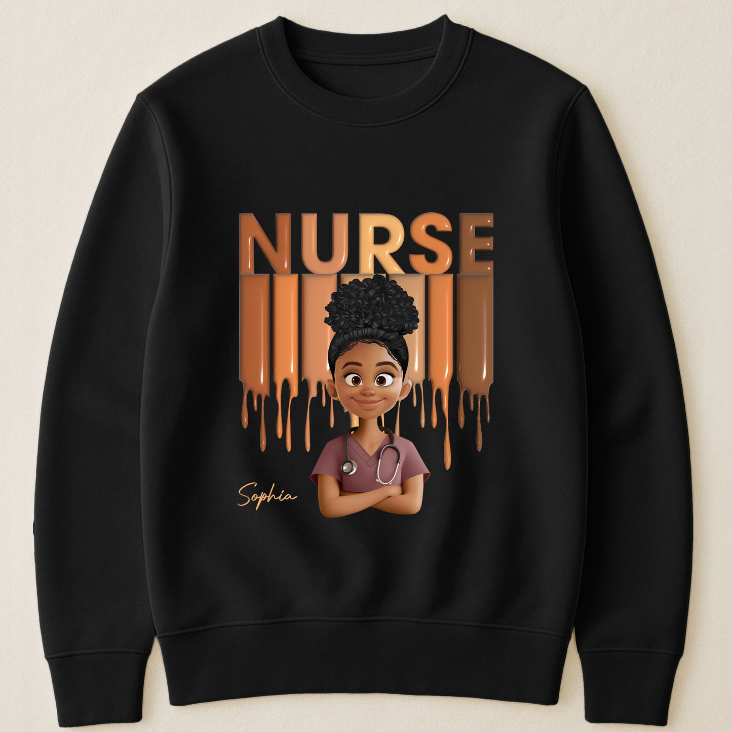 Gift For Nurse - Nurse Life Healthcare Worker Custom Title - Personalized Shirt
