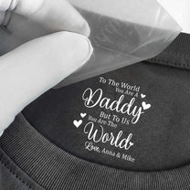 Gift-For-Dad,-Mom,-Family-But-To-Us-You-Are-The-World-Personalized-Cap-3