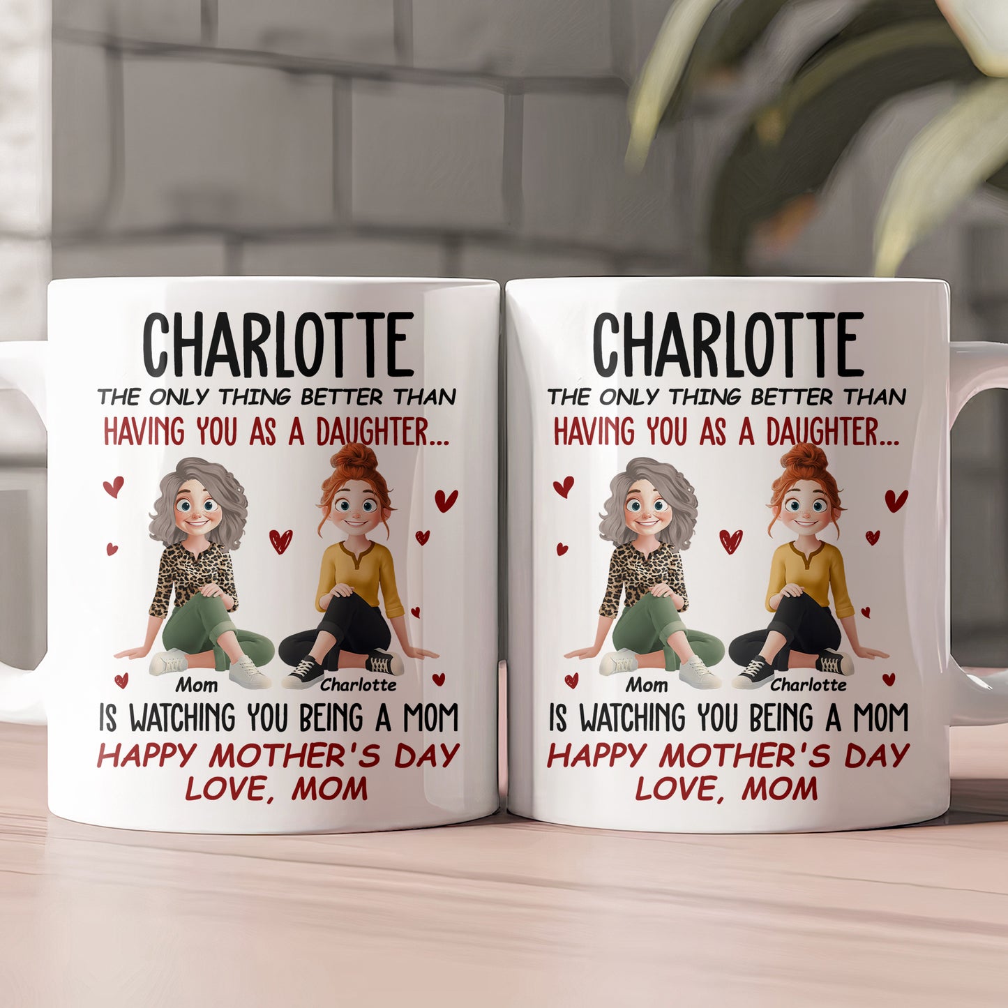 Gift-For-Daughter-Granddaughter-New-Mom-Gift-Happy-Mother'S-Day-Personalized-Mug-2