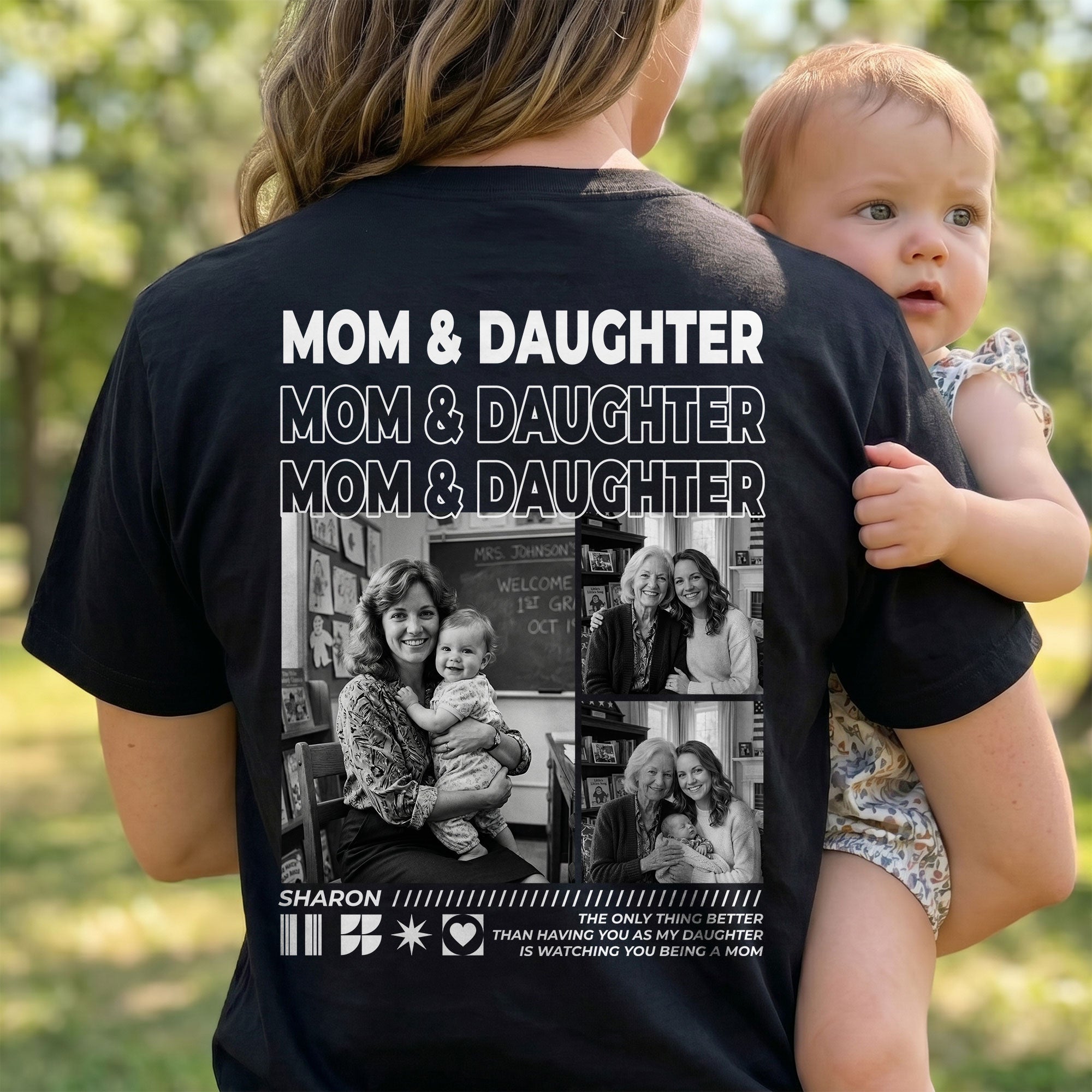 Gift-For-Son,-Daughter,-Gift-For-New-Dad-New-Mom-Custom-Photo-Personalized-Shirt-3