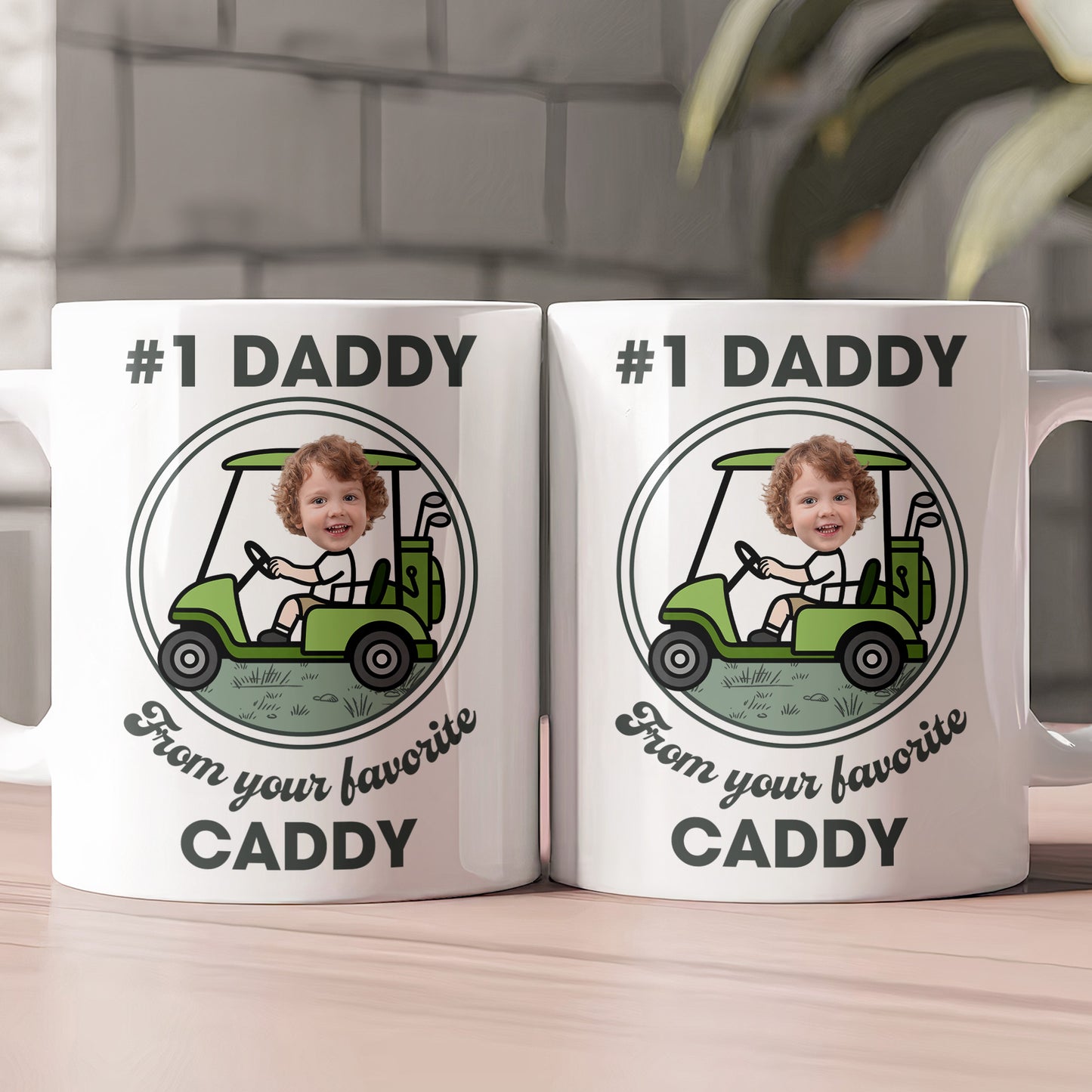 Gift-From-Your-Favorite-Caddies-For-#1-Golf-Dad,-Grandpa-Personalized-Mug-2