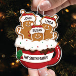 Gingerbread Christmas 2026 - Personalized Acrylic Ornament