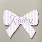 Gingham Kids Name Locker - Personalized Magnet