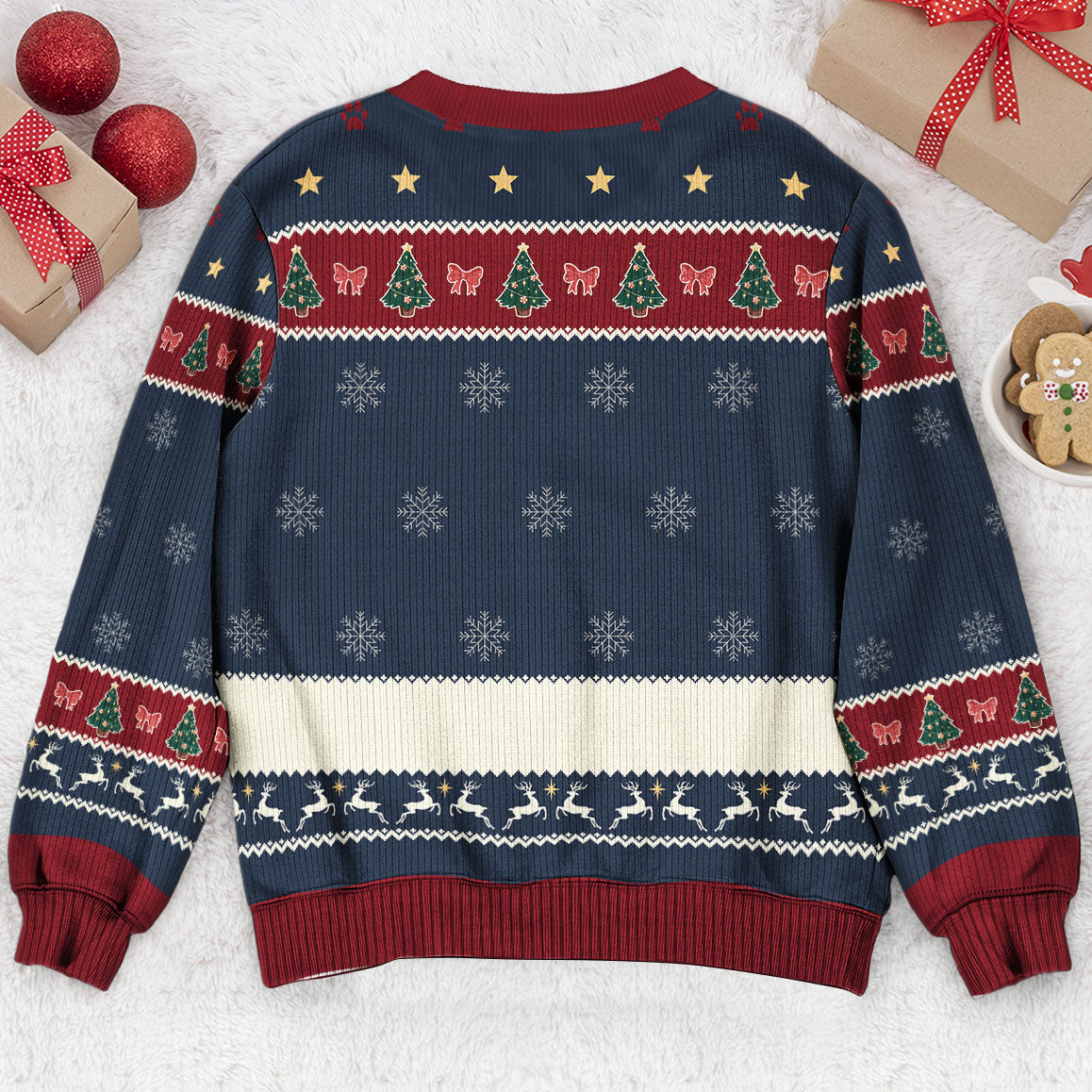 Girl And Her Dog - Bond That Can't Be Broken - Personalized Ugly Sweater