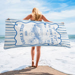 Girl Trips Most Likely Funny - Personalized Quick-Dry Beach Towel