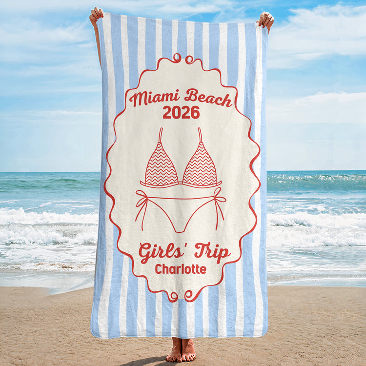 Girl-Trip-Bikini-Gift-For-Her,-Friends,-Sisters-Personalized-Beach-Towel-1