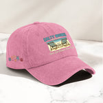 Girls Just Wanna Have Sun - Personalized Distressed Denim Cap