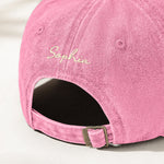 Girls Just Wanna Have Sun - Personalized Distressed Denim Cap