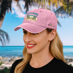 Girls Just Wanna Have Sun - Personalized Distressed Denim Cap